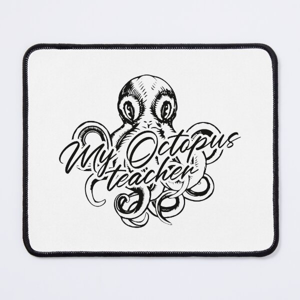 Item preview, My octopus teacher graphic hadwritten text design marine biology designed and sold by Avicularious.