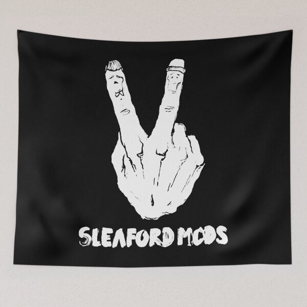 Item preview, Vintage Photograp Sleaford Mods Band Graphic For Fan designed and sold by DavonKuphal754.