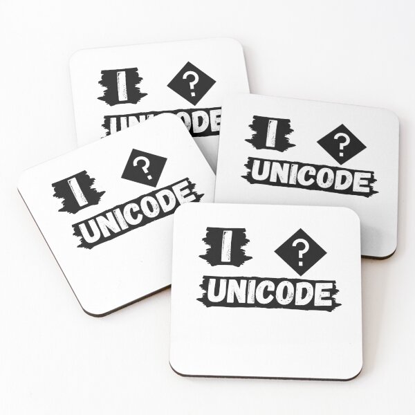 Item preview, I UNICODE. designed and sold by rooster23647.