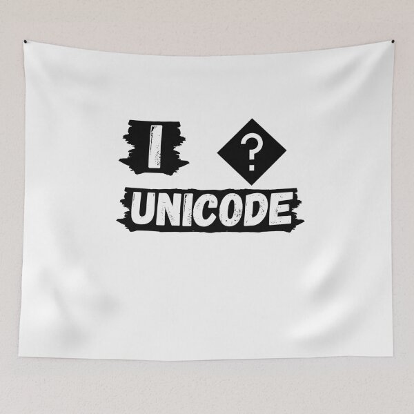 Item preview, I UNICODE. designed and sold by rooster23647.