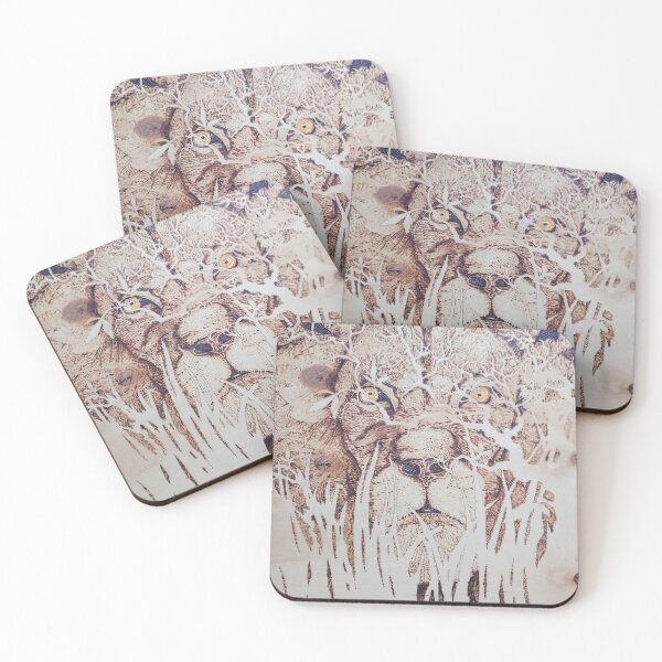 Item preview, Lion in grass designed and sold by KieronsArt.