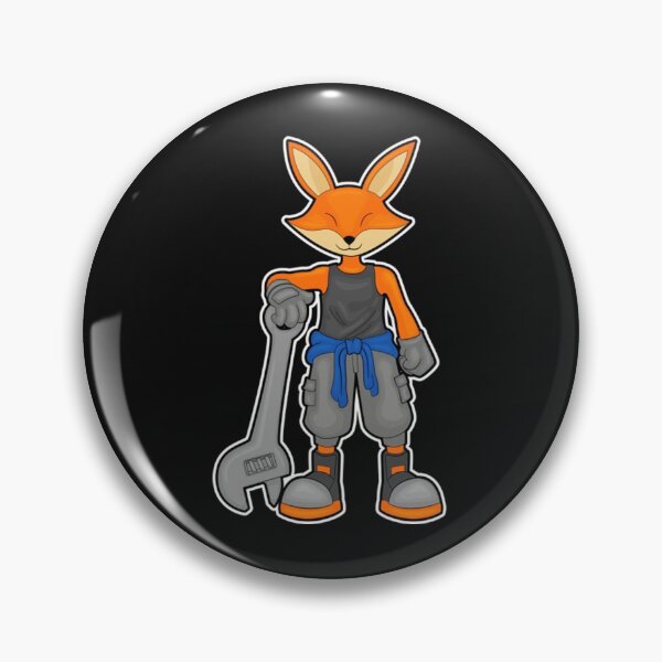 Item preview, Fox as Mechanic with Spanner T-Shirt designed and sold by justinaan.