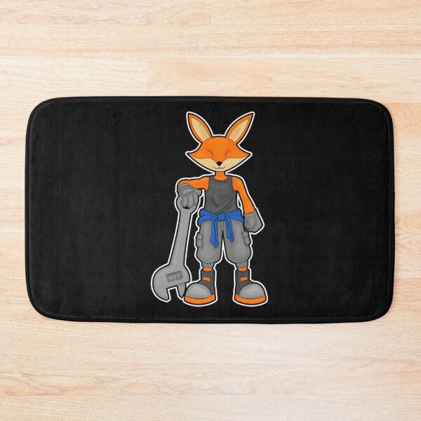 Item preview, Fox as Mechanic with Spanner T-Shirt designed and sold by justinaan.