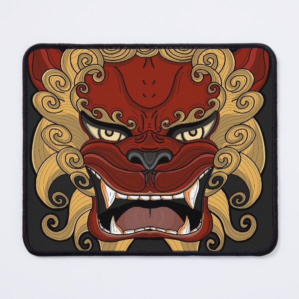 Item preview, Fu dog designed and sold by Purplepugprints.