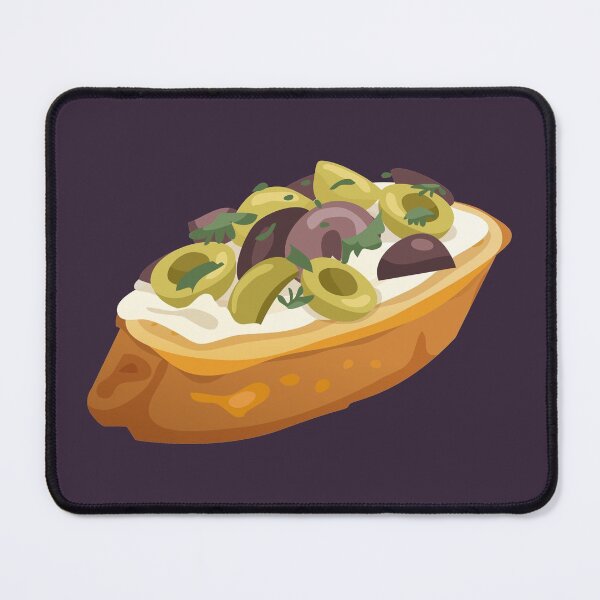 Item preview, Mixed Olives Bruschetta designed and sold by Alicia Chee.