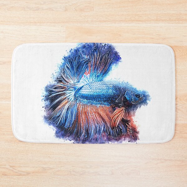 Item preview, Fighting Fish Rosetail - Betta splendens designed and sold by AquariumLutter.