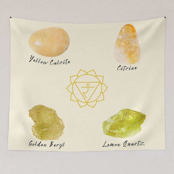 Item preview, Solar Plexus Chakra Crystals designed and sold by mooneko.