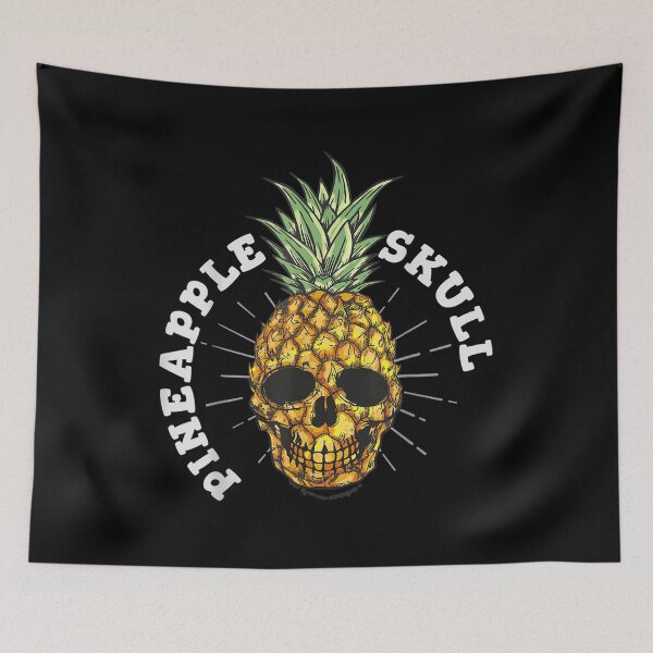 Item preview,  Pineapple Skull Hawaiian Beach Party designed and sold by lindafrances.