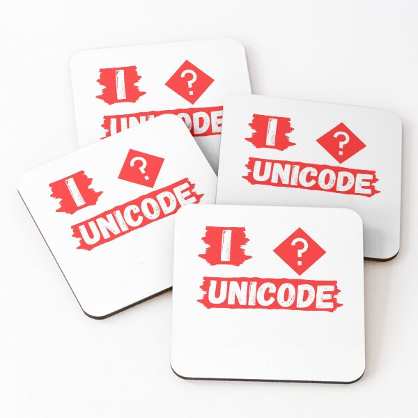 Item preview, I UNICODE. designed and sold by rooster23647.