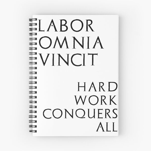 Item preview, Labor omnia vincit designed and sold by adiosmillet.