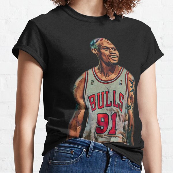 Dennis Rodman Fan Art Camiseta clásica