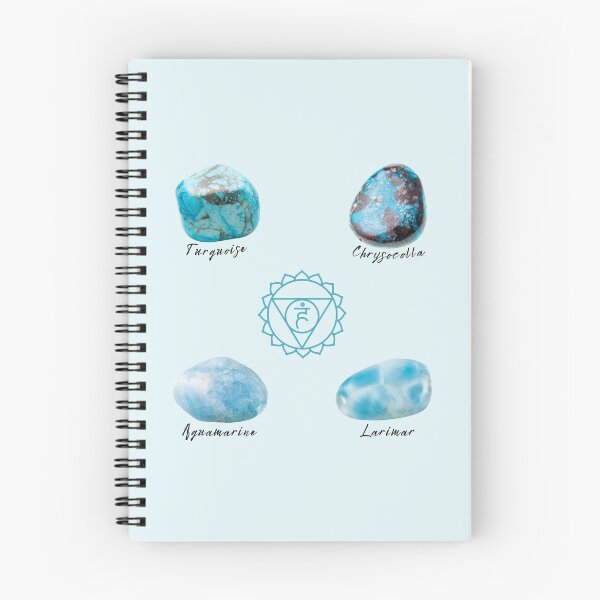 Item preview, Throat Chakra Crystals designed and sold by mooneko.