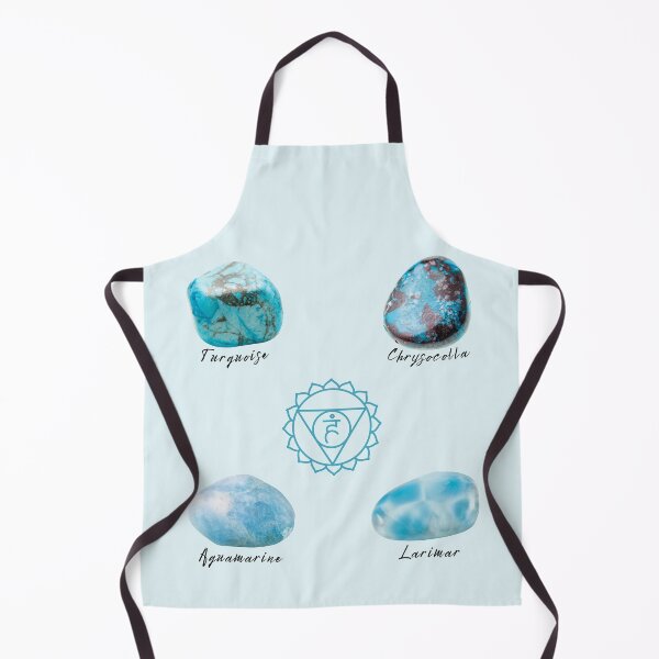 Item preview, Throat Chakra Crystals designed and sold by mooneko.