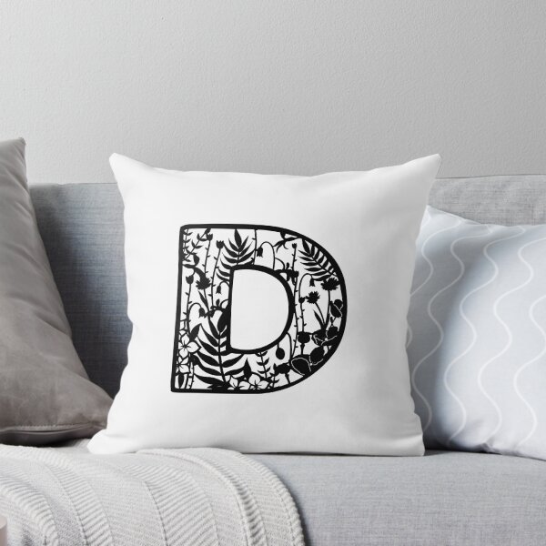 Item preview, Floral D designed and sold by PaperClare.