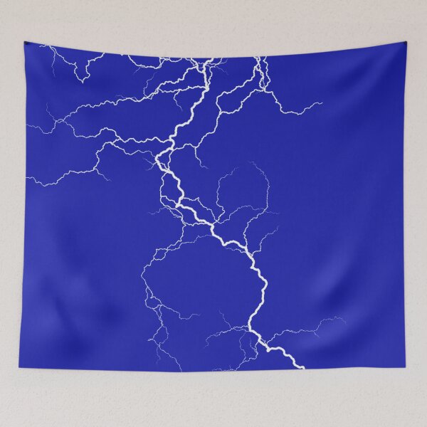 Item preview, Lightning - electric power blue  designed and sold by Hanger52.