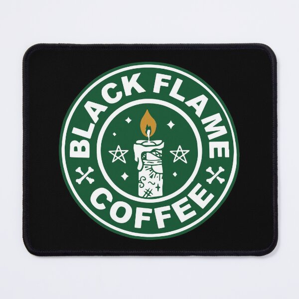 Item preview, Black Flame Coffee Candle, Hocus Pocus, Halloween designed and sold by KaraSisson.