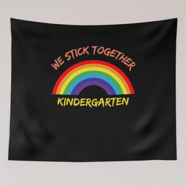 Item preview, We stick together Kindergarten designed and sold by Clurixious.