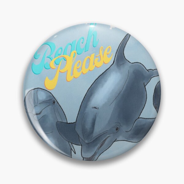 Item preview, Dolphin Beach Pool Party - Dolphin Squad - Bottlenose Dolphins designed and sold by BunnyBizarre.