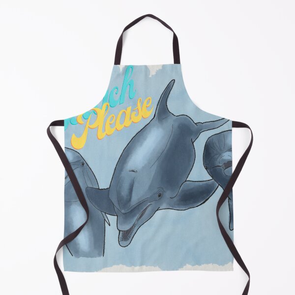 Item preview, Dolphin Beach Pool Party - Dolphin Squad - Bottlenose Dolphins designed and sold by BunnyBizarre.
