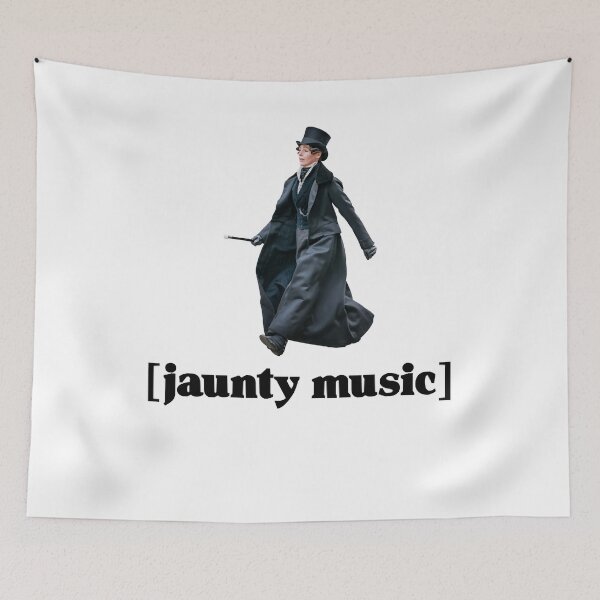 Item preview, Boundless Charm Gentleman Jack Movie Gentle But Brings Great Humor Jaunty Music - Black Font Long Sl designed and sold by CurranGentleman.