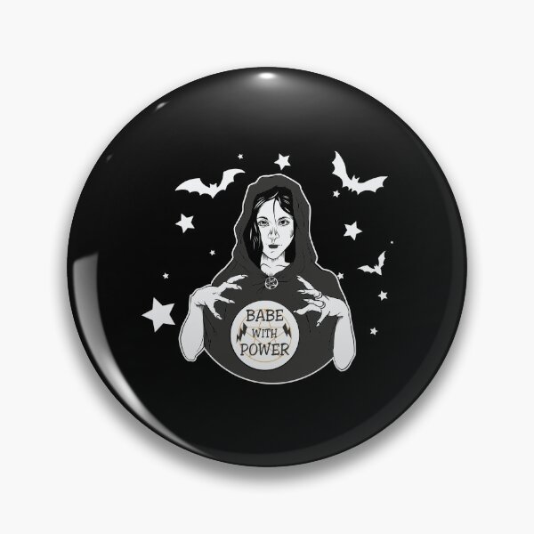Item preview, Babe With Power Witch Magic Ball designed and sold by KaraSisson.