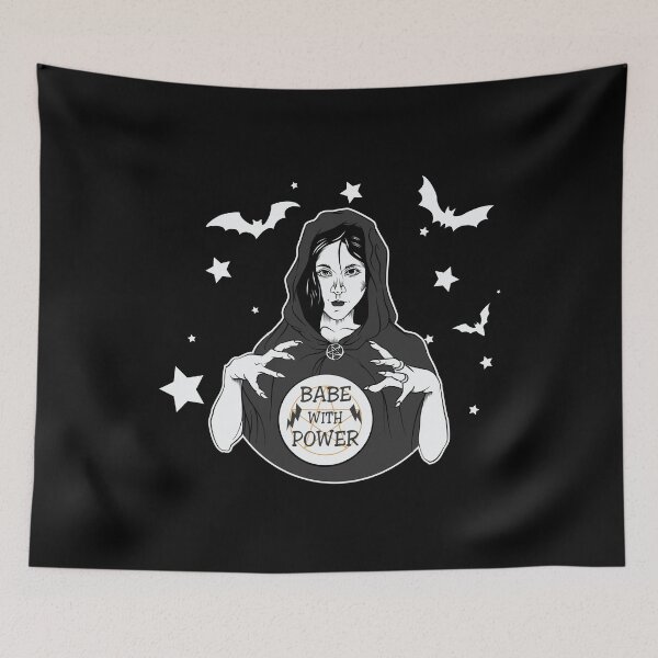 Item preview, Babe With Power Witch Magic Ball designed and sold by KaraSisson.