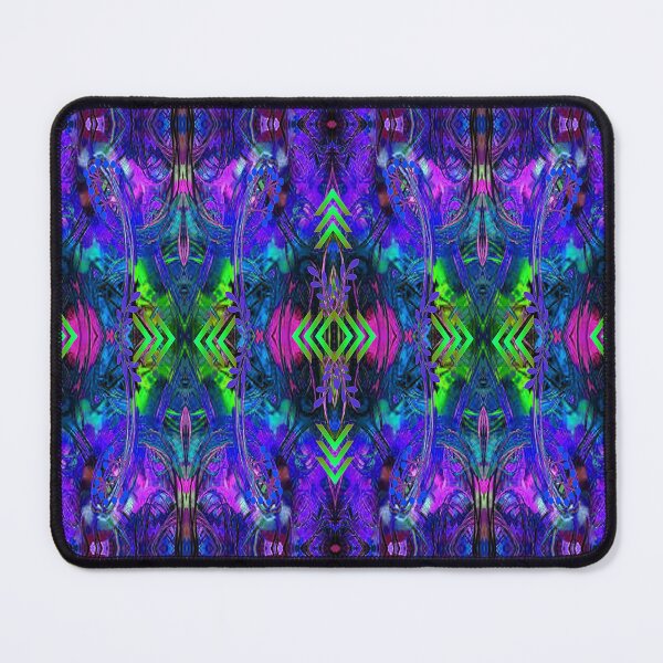 Item preview, Leaves Fantasy Psychedelic Abstract Pattern, 5, Graphic Psychedelic Abstract Art, Inspired by Nature-floral abstract art, Graphic Psychedelic Abstract Art, Inspired by Nature-floral abstract art designed and sold by Adri Barnard.