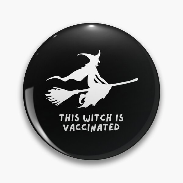 Item preview, This Witch Is Vaccinated designed and sold by TopStyles.