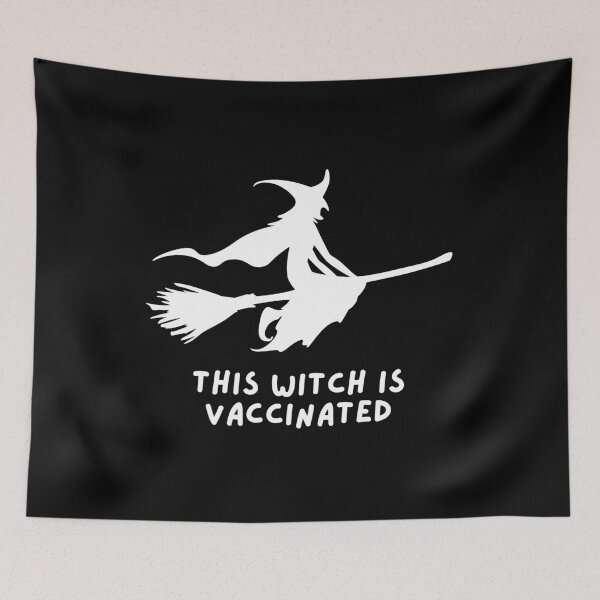 Item preview, This Witch Is Vaccinated designed and sold by TopStyles.