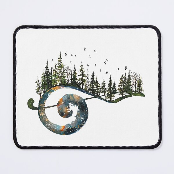 Item preview, Musical Notes Artwork - Nature Music  designed and sold by Uncer59.