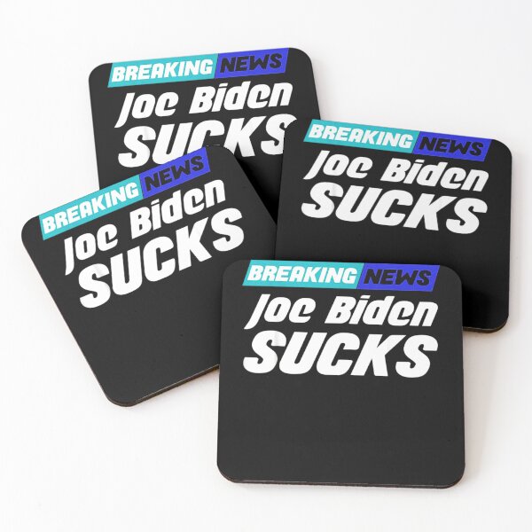 Item preview, Breaking News Joe Biden Sucks Funny Anti Biden T-Shirt designed and sold by spolayastore.