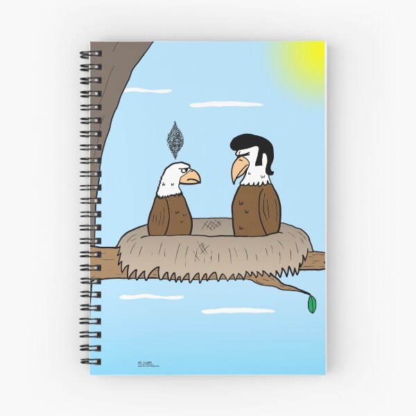 Item preview, Bald Eagle in Denial designed and sold by Out to Lunch Cartoons and More.