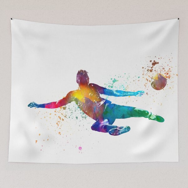 Item preview, man soccer footballer designed and sold by paulrommer.