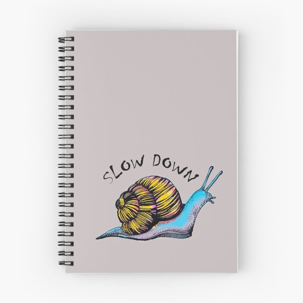 Item preview, Slow down snail designed and sold by Lemontreeart63.