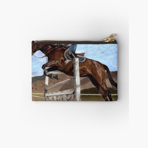 Item preview, The Jumper - Horse & Rider Practicing Their Jumping Skills designed and sold by Patricia Barmatz.