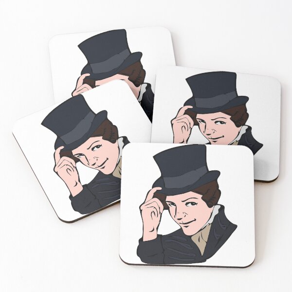 Item preview, Boundless Charm Gentleman Jack Movie Gentle But Brings Great Humor Tophat Retro designed and sold by CurranGentleman.