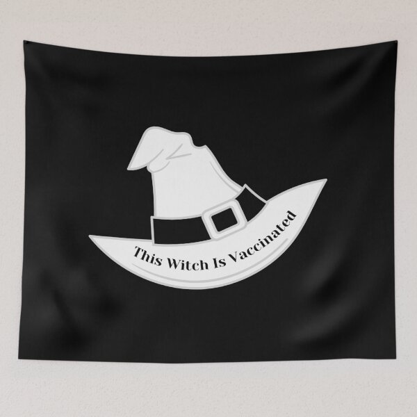 Item preview, This Witch Is Vaccinated designed and sold by TopStyles.
