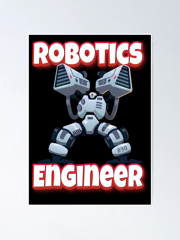 Thumbnail 1 of 3, Poster, Robotics Engineer designed and sold by ProjectRobotics.