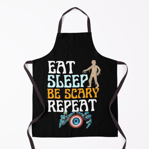 Item preview, Eat Sleep Be Scary Repeat Creepy Mummy Spooky Hands Around Eye Halloween designed and sold by RGRamsey.