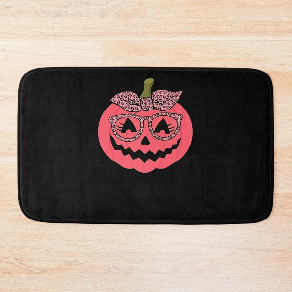 Item preview, Cute Pumpkin Leopard Glasses and Bandana Halloween Costume Premium T-Shirt designed and sold by spolayastore.