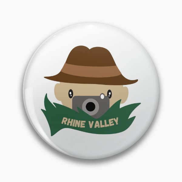 Item preview, Rhine Valley in Germany, Europe - Family Outdoor Adventure Camping Destination Logo designed and sold by Vintage-TM.