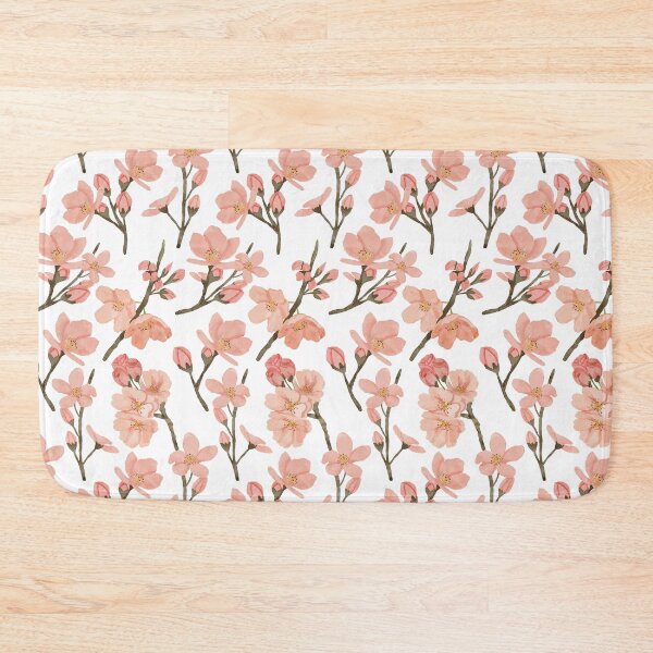 Item preview, Seamless japanese wagara cherry blossom pattern designed and sold by urban-color.