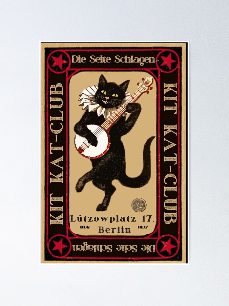 Idool Overredend gebrek Kit Kat - Club" Poster for Sale by Proptologist | Redbubble