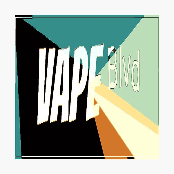 Vape Blvd. Photographic Print