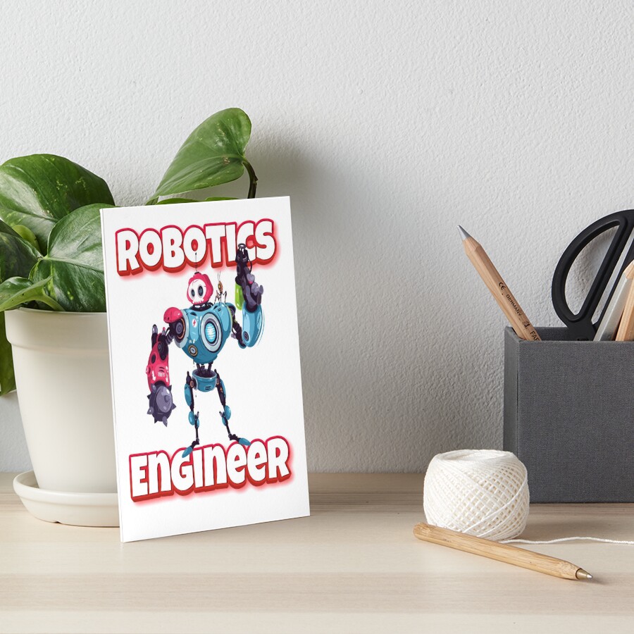 Item preview, Art Board Print designed and sold by ProjectRobotics.