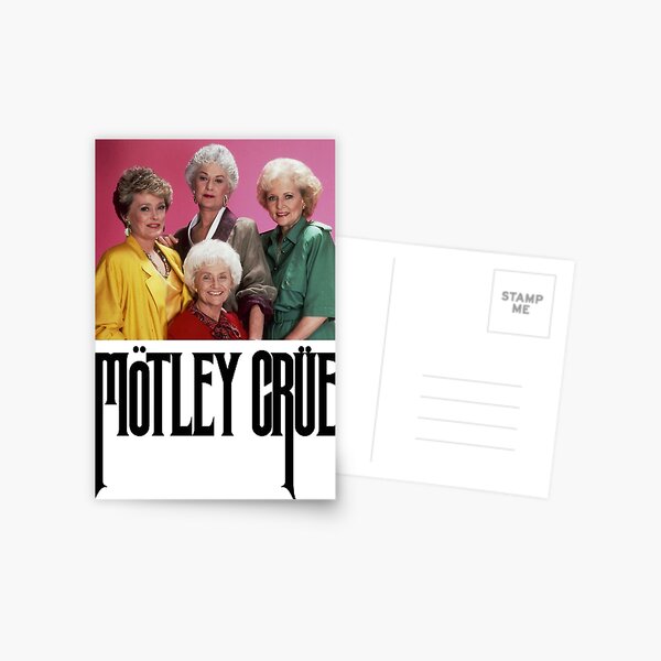 Golden Girls Girls Girls Postcard