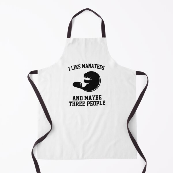 Item preview, manatees lover funny sarcastic saying offended I Like Manatees And Maybe Three People funny Meme Gift for Best Friend boyfriend girlfriend designed and sold by joygift369.