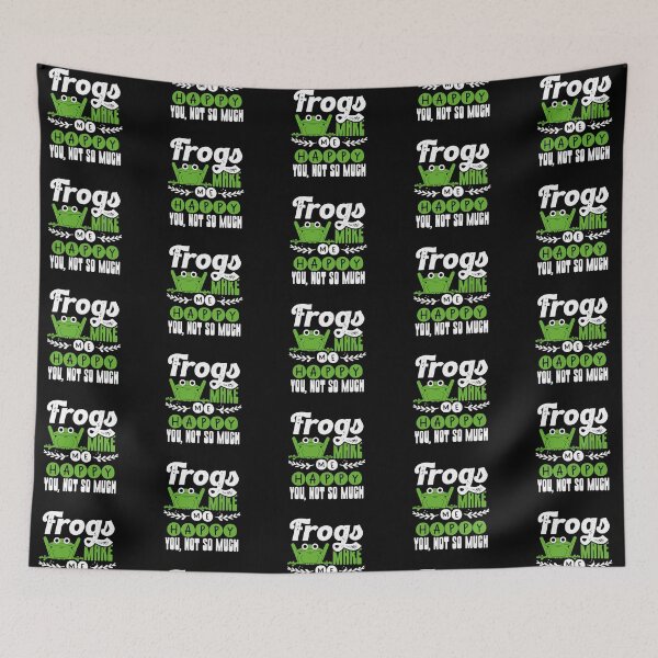 Item preview, Frogs Make me Happy - You, Not So Much designed and sold by ComfyRebel.