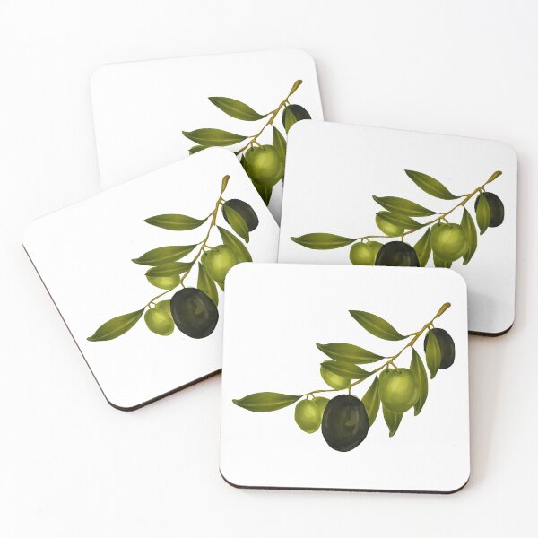 Item preview, Olive branch and pattern designed and sold by urban-color.