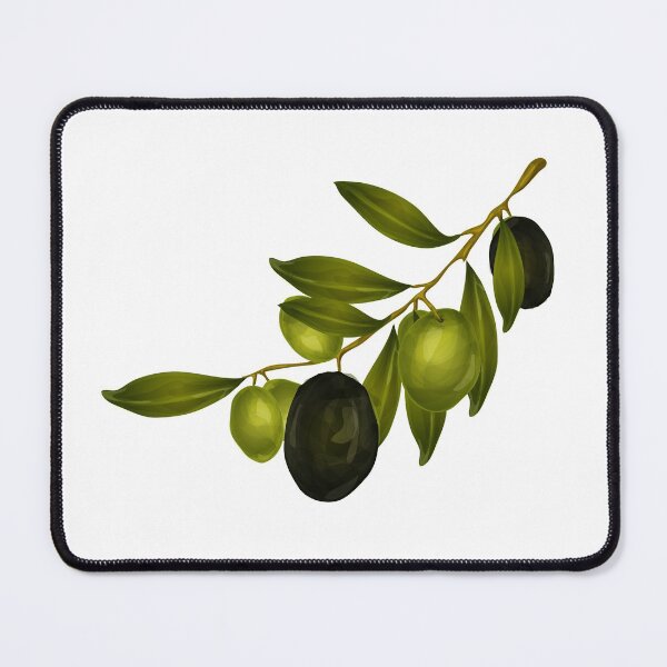 Item preview, Olive branch and pattern designed and sold by urban-color.